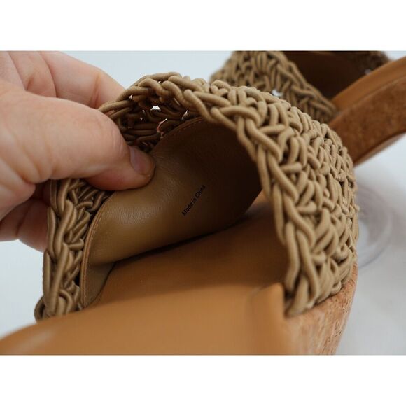 Vince Nicki Croche Women's Shoes Platform Mule Cork Chunky Size 9.5 Sandal Slide - Picture 7 of 12